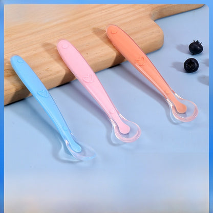 ?MOQ?5?Baby silicone spoon
