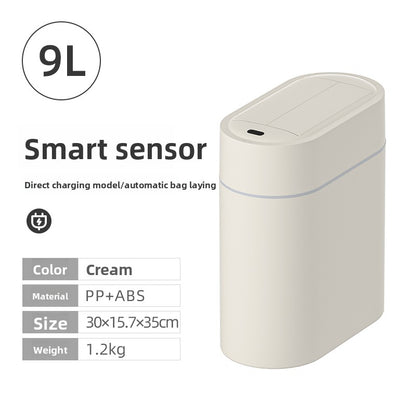 Home smart sensor trash can