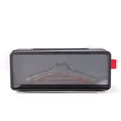 Flame effect electric fireplace essential oil diffuser
