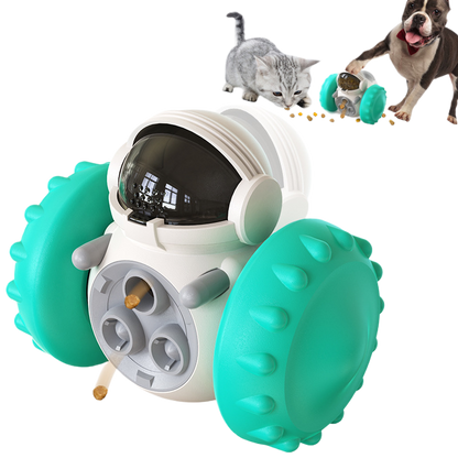 Cat balance car food dispenser