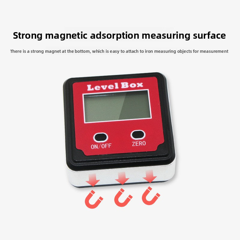 Red 2 Key Digital Inclinometer
