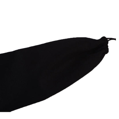 black beveled storage bag