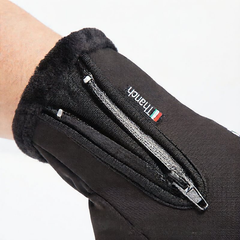 Winter Cycling Gloves Touchscreen Warm Waterproof