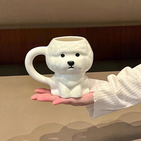 Bichon Frise Puppy Ceramic Mug