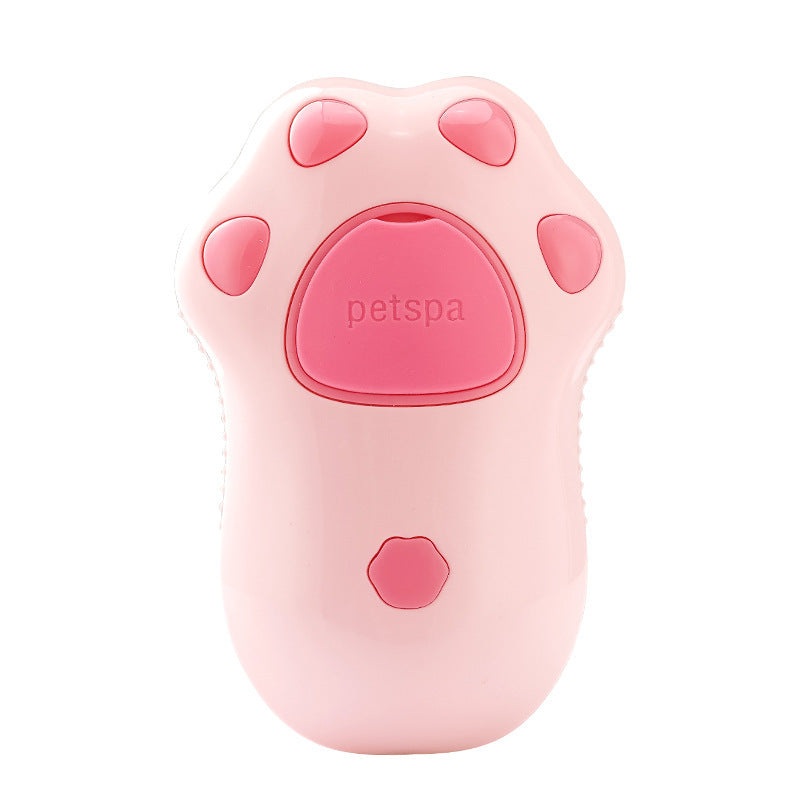 Multiple pet spray massage brushes
