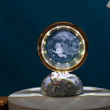 Space Human Figure of the Planet