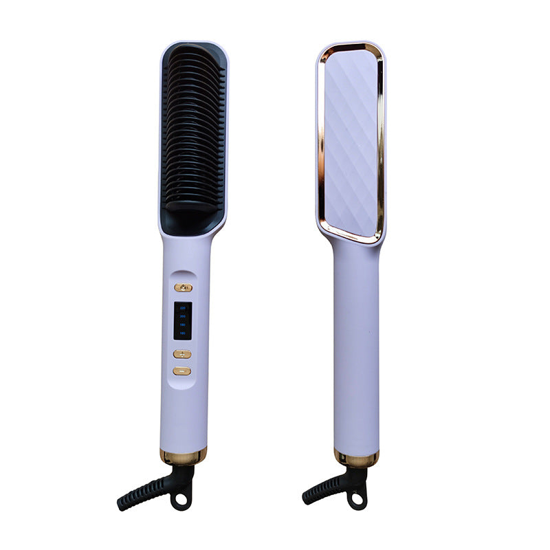 Lcd Hair Straightening Comb
