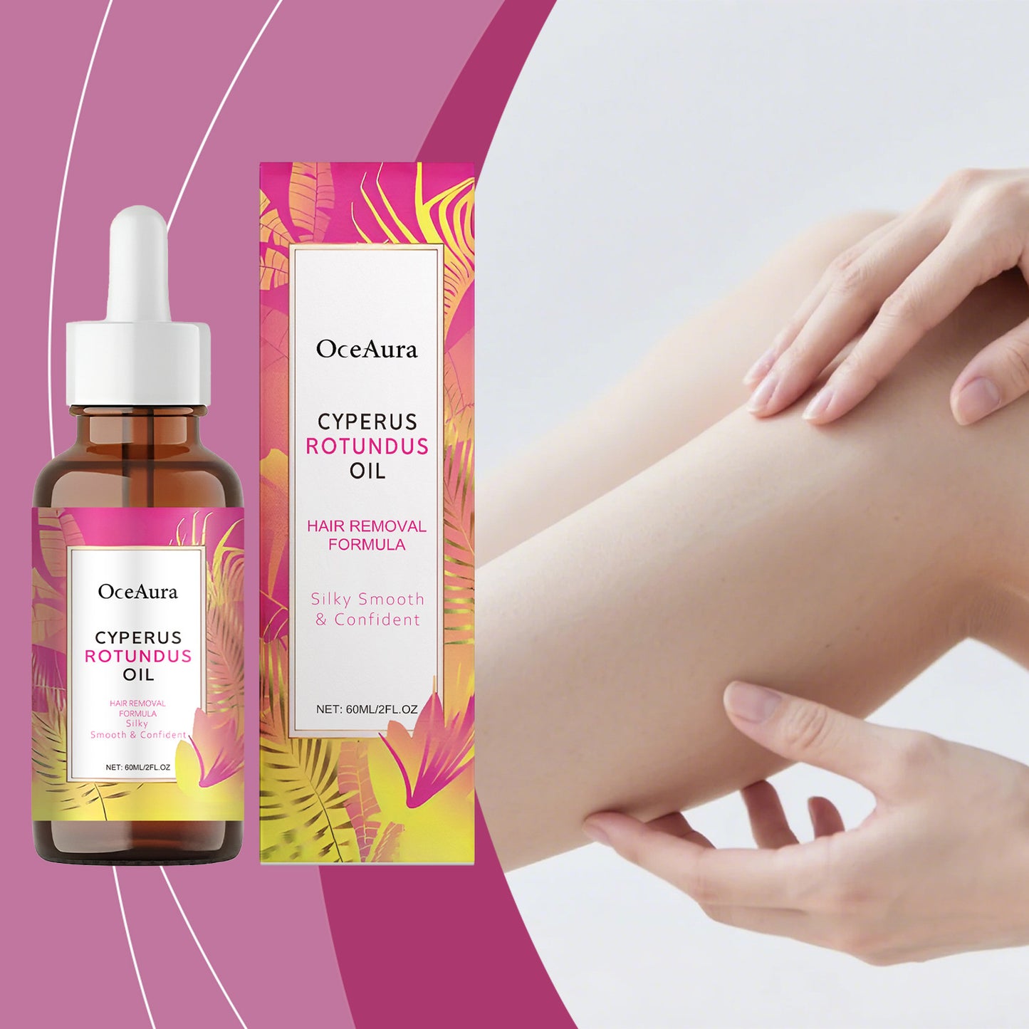Hair removal care essential oil