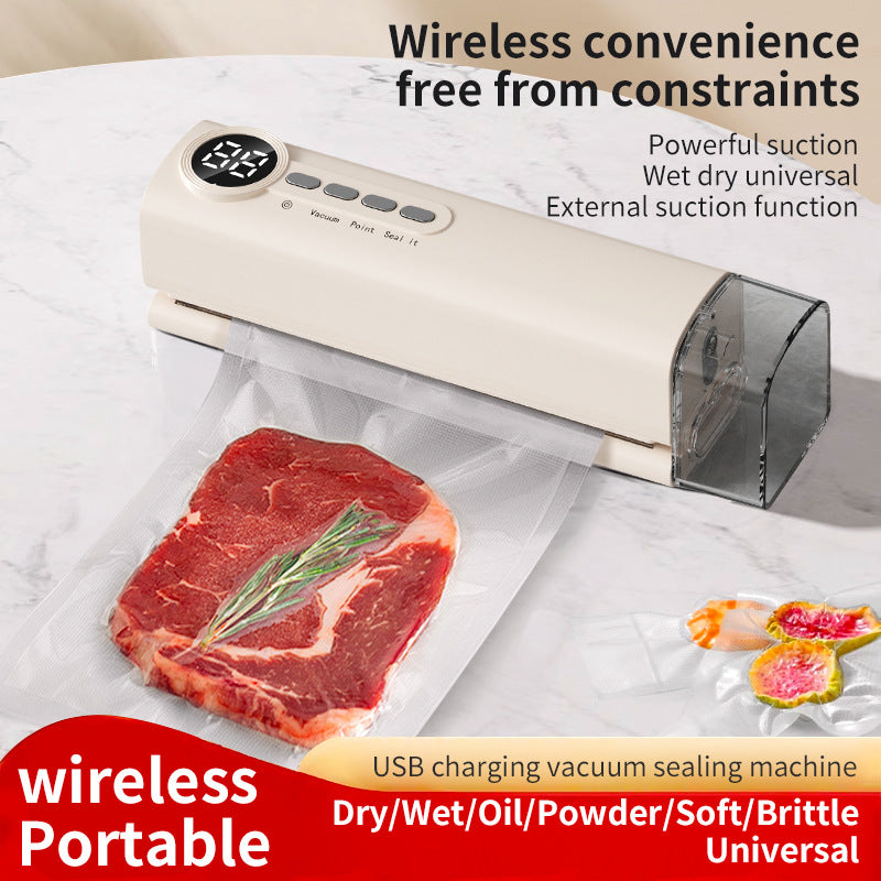 Wireless Mini Vacuum Food Sealing Machine