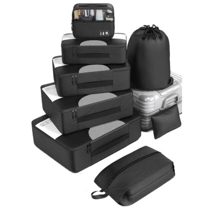 8-piece travel storage bag set