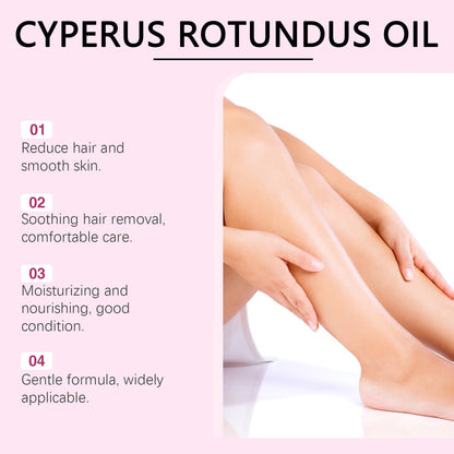 Gentle hair removal and moisturizing daily care essential oil