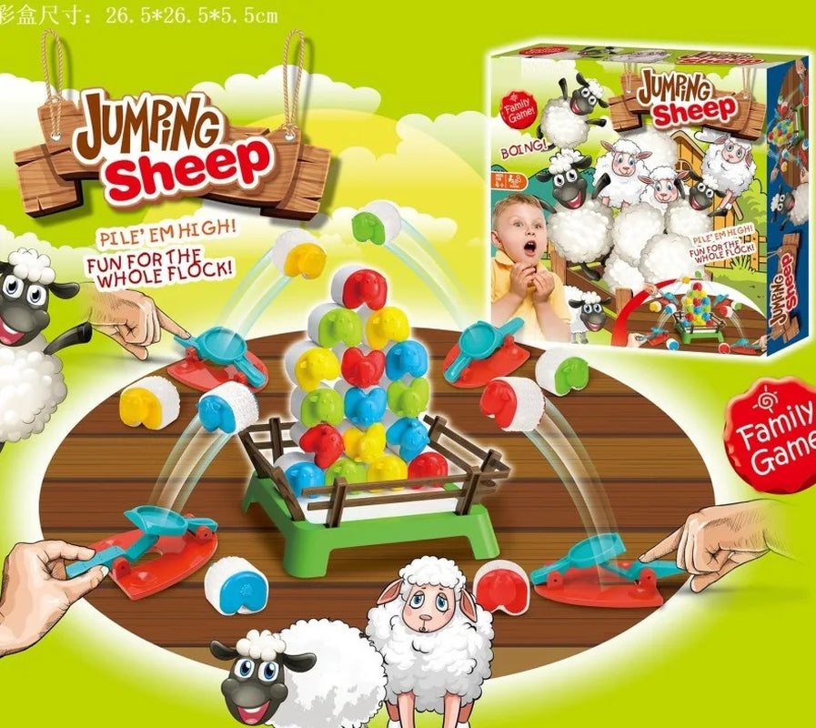 New Unique Desktop Catapult Game Crazy Sheep Parent Child Interactive Puzzle Balance Toy