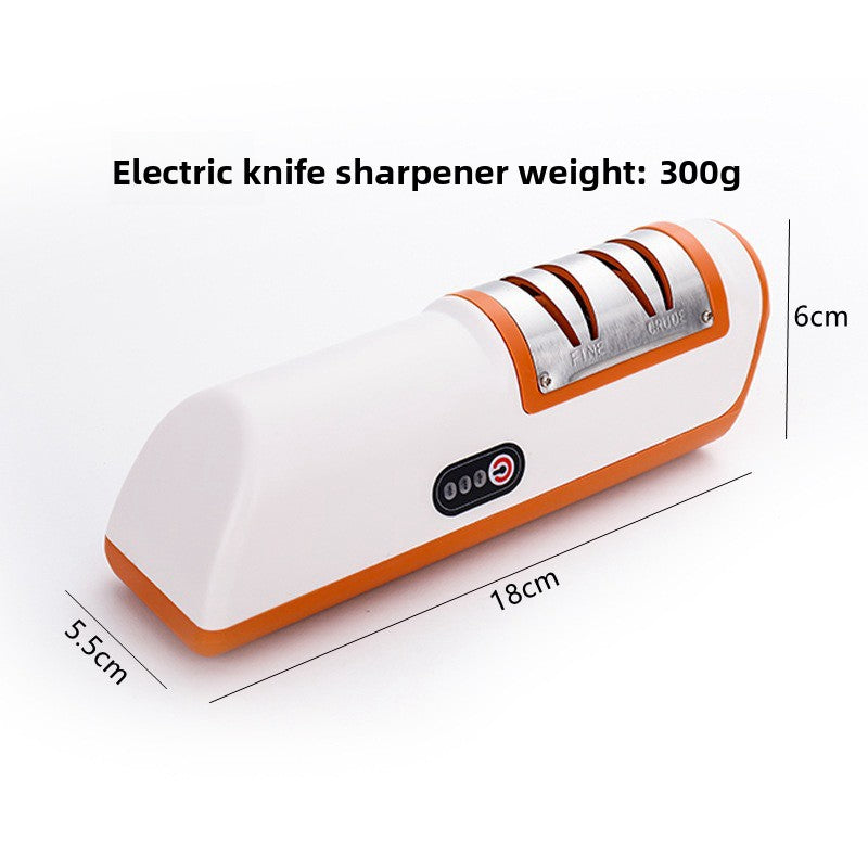 Electric Knife Sharpener with Diamond Grinding Wheel