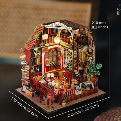 3D Hand-Assembled Wooden DIY Architectural Model Kit