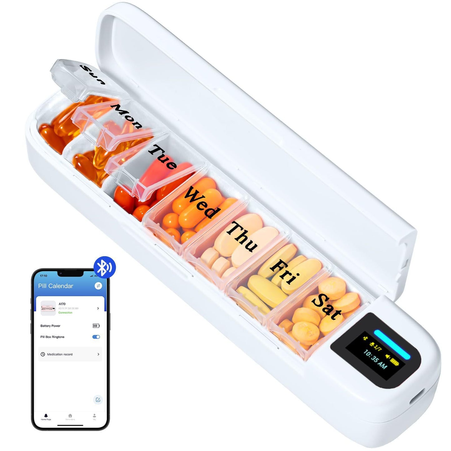 Electronic packaging medicine box