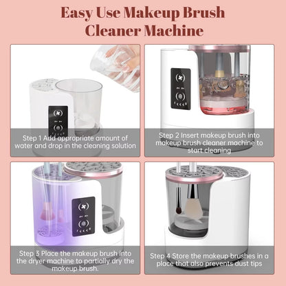 Makeup brush cleaner