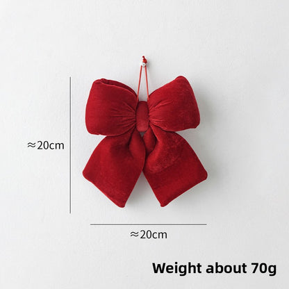 Christmas Bow Christmas Decorations Three-Dimensional