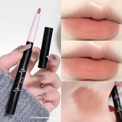 One-piece lip liner to create a full and three-dimensional lip shape