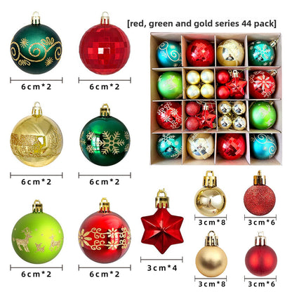 Spherical Christmas decorations Christmas tree