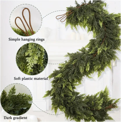 Artificial Christmas Vine Pine Garland