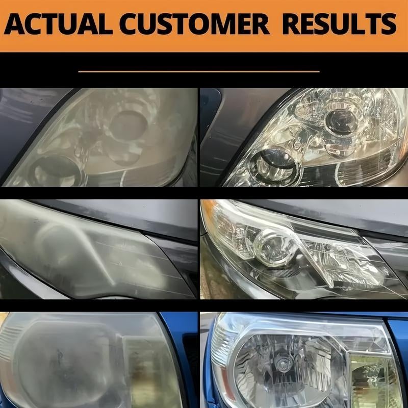 OGAS Headlight Restoration Kit – Guaranteed to Last as Long as You Own Your Vehicle – Brings Headlights Back to like New Condition - No Power Tools Required