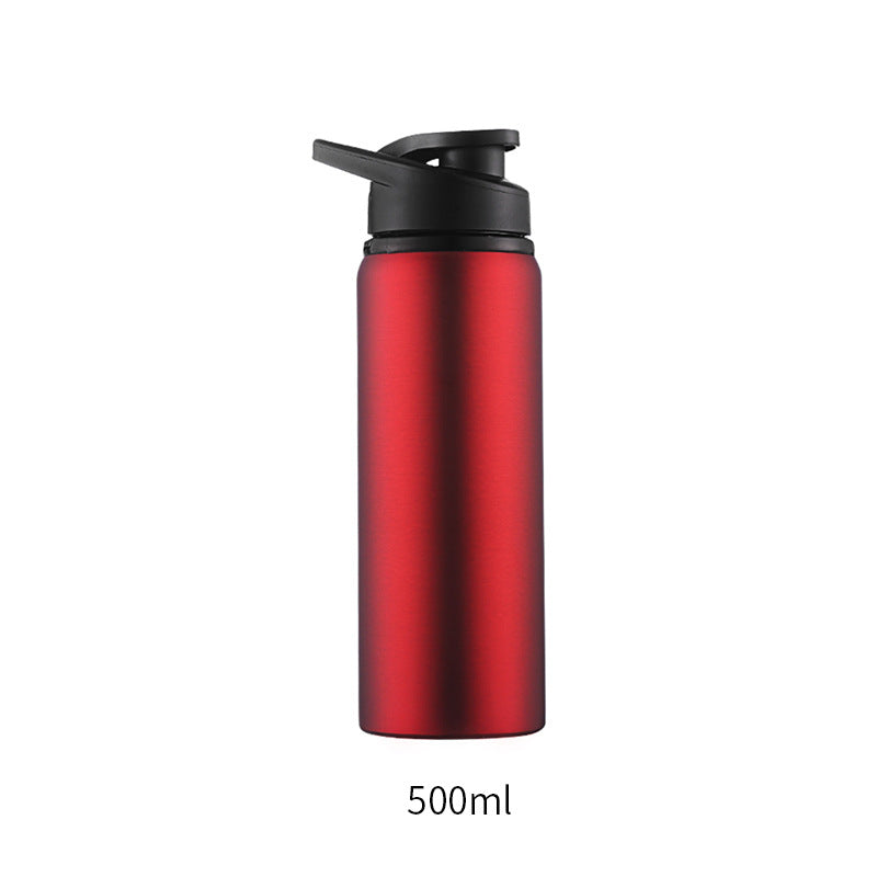 Stainless steel sports water bottle