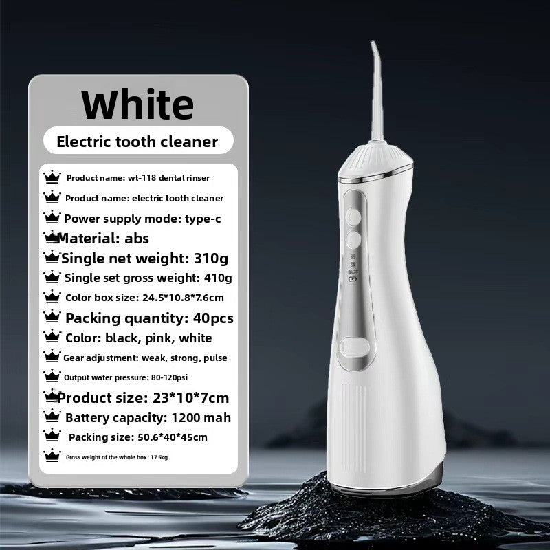 Portable Electric Dental Irrigator Oral Cleaner
