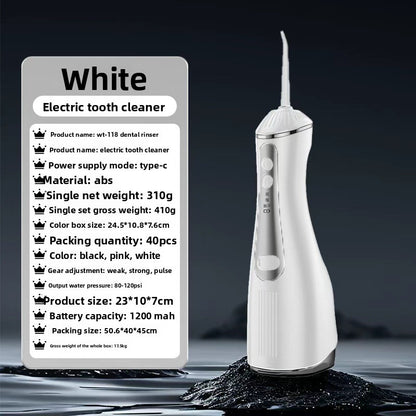 Portable Electric Dental Irrigator Oral Cleaner