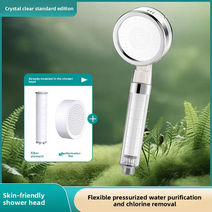 Filtered Shower Head with Vitamin C and Chlorine Removal
