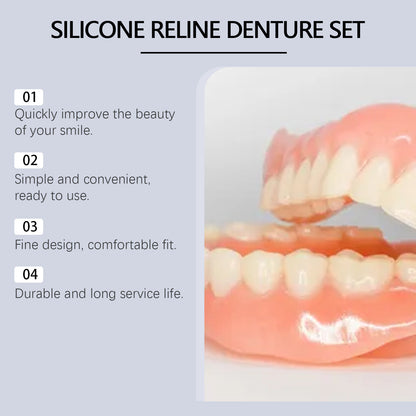 Silicone denture plates