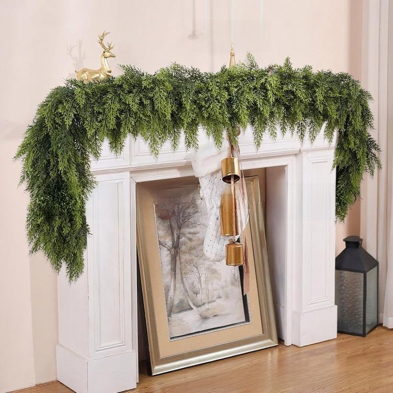 Artificial Cedar Christmas Garland