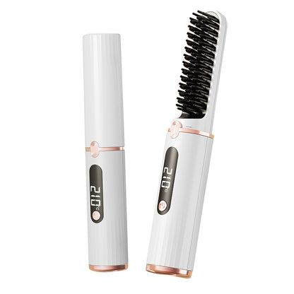 Wireless Hair Straightening Comb