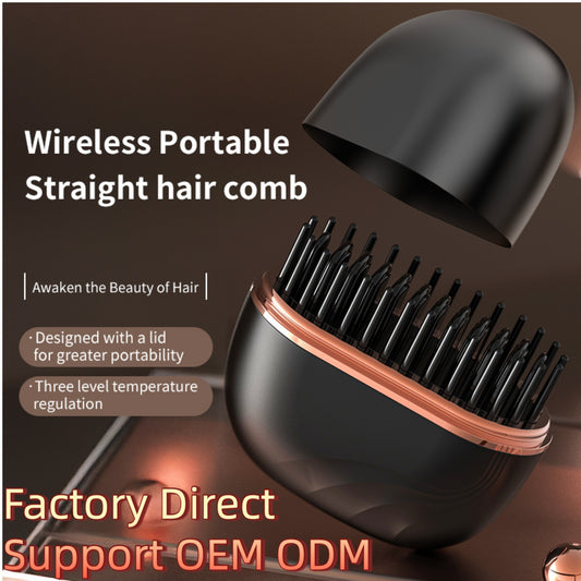 Wireless Hair Straightening Comb