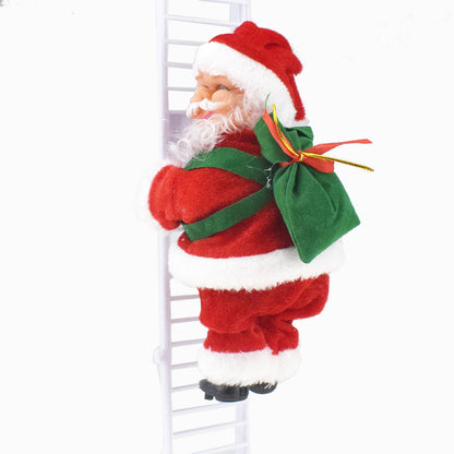 Electric Climbing Santa Claus Christmas Toy