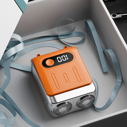 Portable Electric Shaver with Magnetic Charging