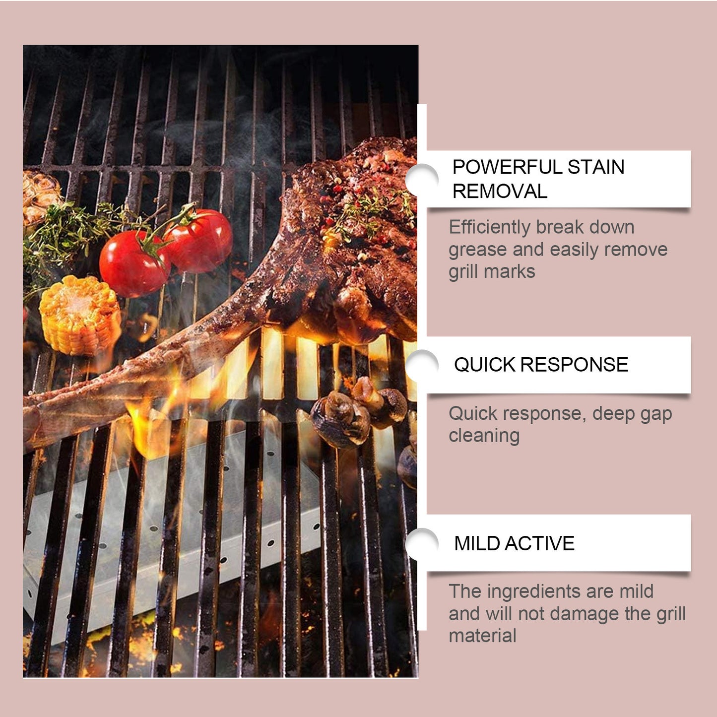 Portable Grill Cleaning Spray