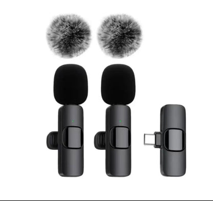 Wireless Lapel Microphone with Bluetooth