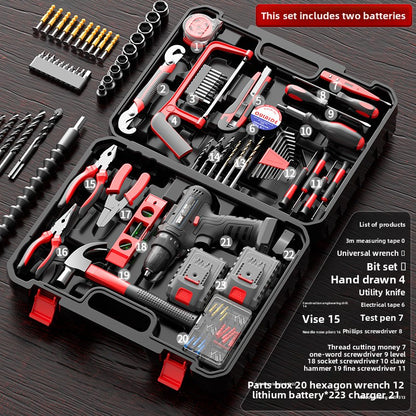 Multifunctional Electric Tool Kit Set