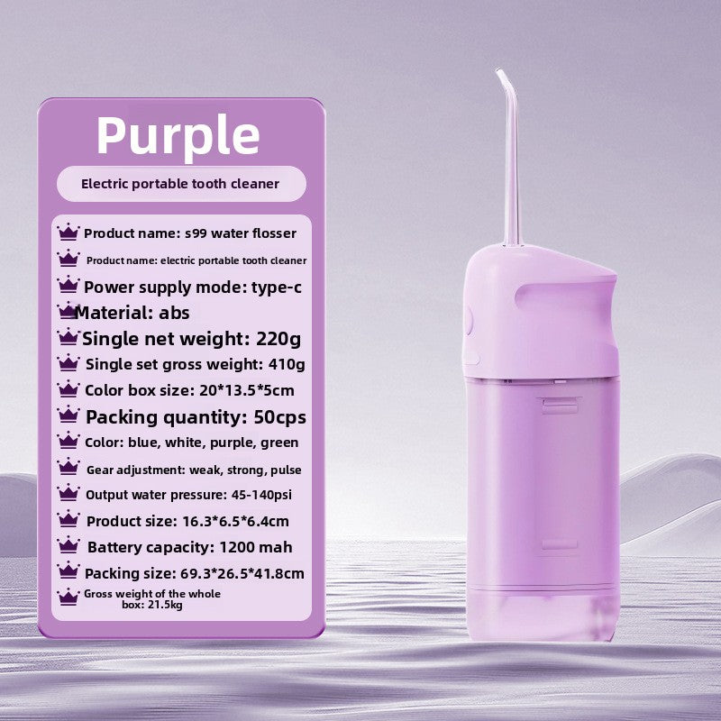 Portable Electric Dental Irrigator Oral Cleaner