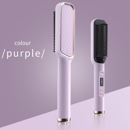 Lcd Hair Straightening Comb