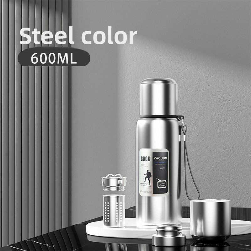 Vacuum Insulated Thermos with Tea Strainer