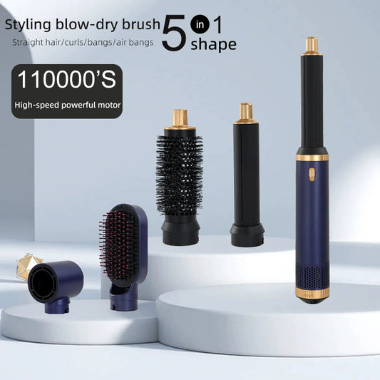 Multi-functional hot air hair curler