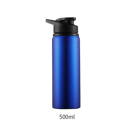 Stainless steel sports water bottle