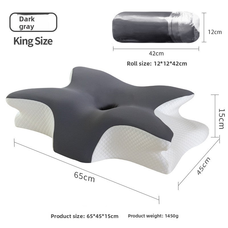 Ergonomic Butterfly Memory Foam Neck Pillow