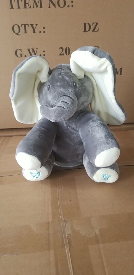 Plush toy elephant