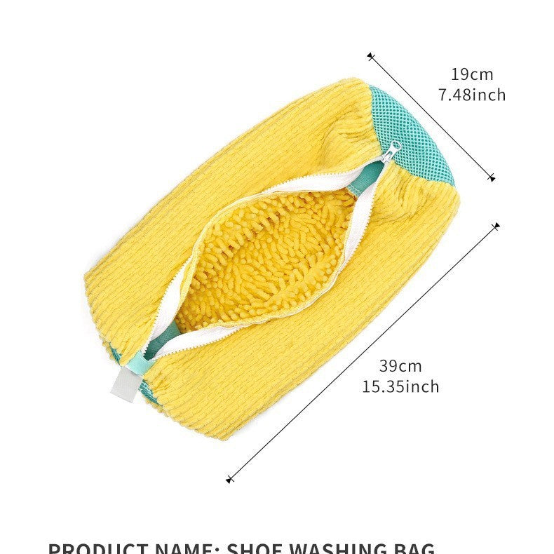 Machine Washable Shoe Cleaning Bag with Filter