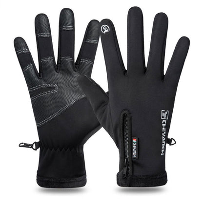Winter Cycling Gloves Touchscreen Warm Waterproof