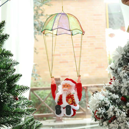 Christmas Decoration Electric Ladder Santa