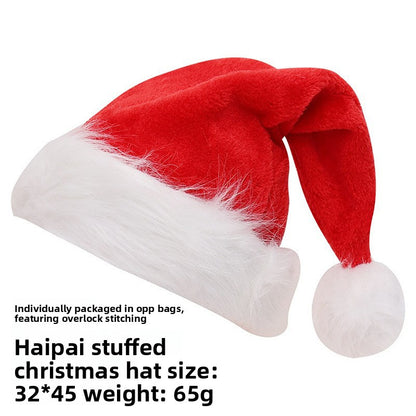 Christmas Short Plush Hat