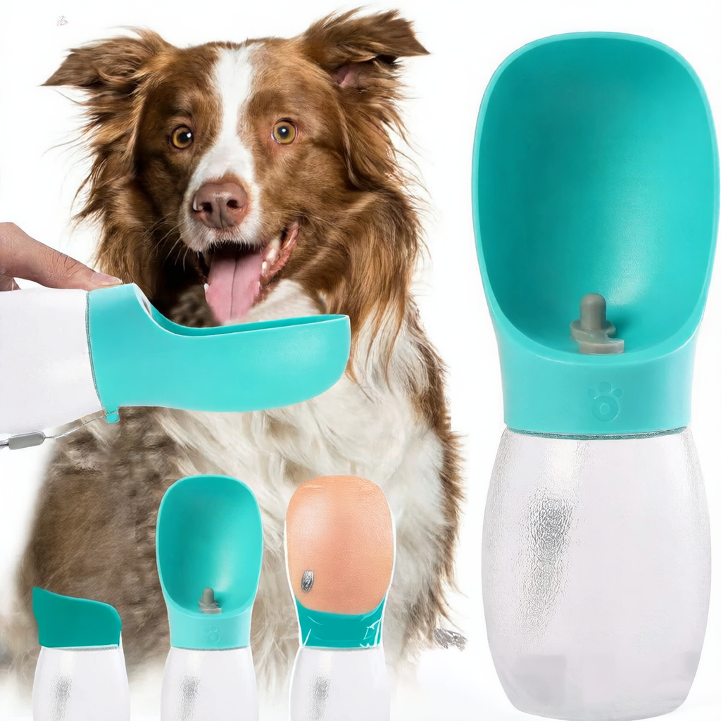Portable Pet Water Bottle for Outdoor Use